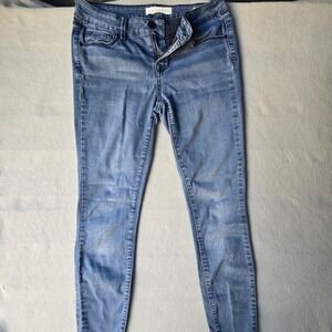 Bullhead Denim Co Low Rise Skinniest Jeans women's 26 Medium Wash Blue Stretch